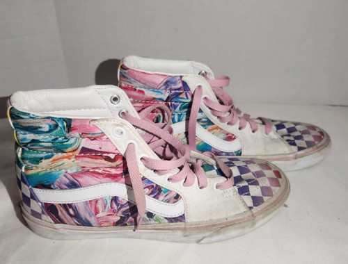 Vans tie dye - checker, top